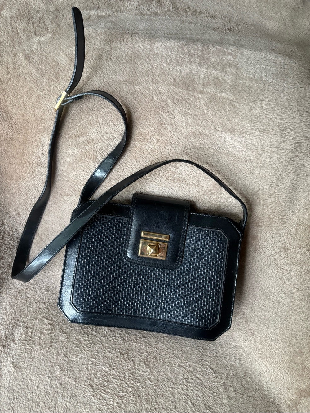 Black Fashion Crossbody Bag
